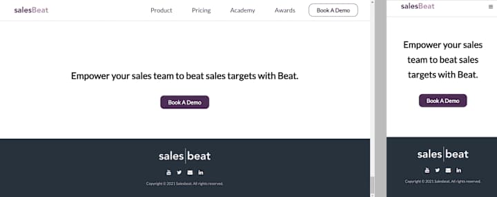 Cover image for Salesbeat | Website, Saas Product & In-house CRM Development 