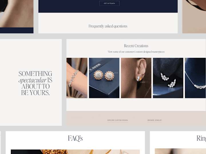 Cover image for ZBEER Jewelry | Webflow website with Gsap Interactions