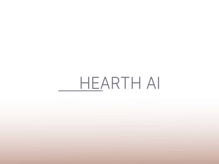 Cover image for Hearth AI motion graphic product video