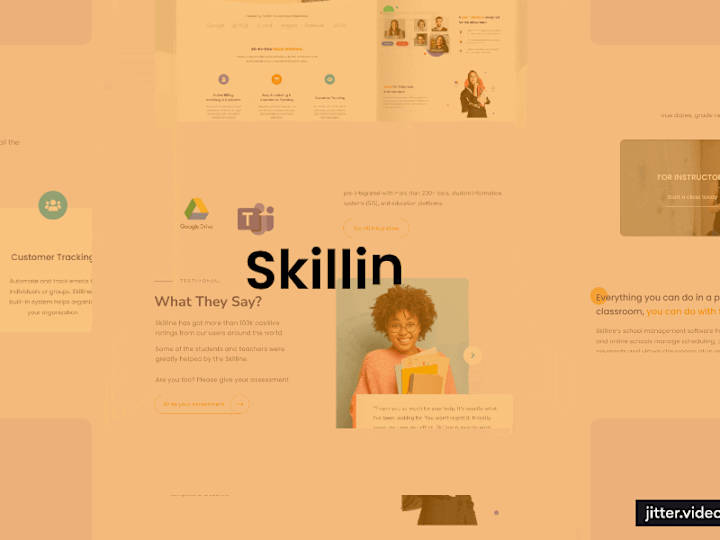 Cover image for E-learning platform: Skilline