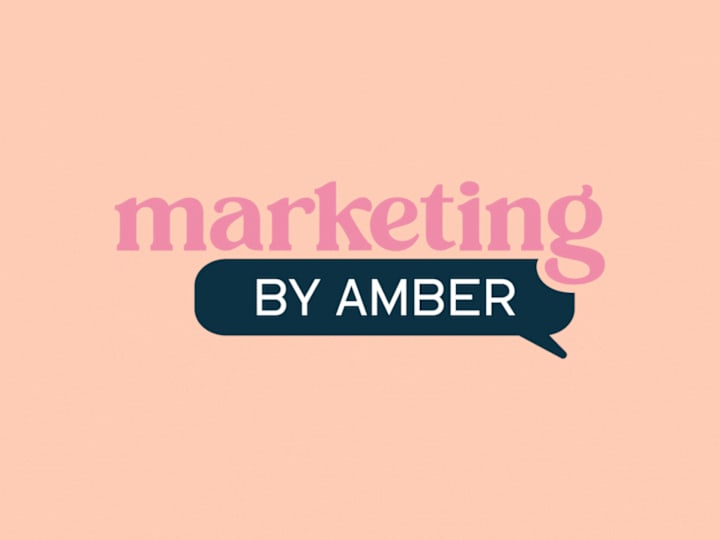 Cover image for Marketing by Amber - Visual Identity Project