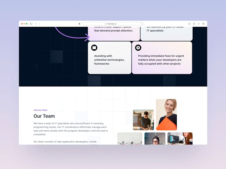 Cover image for Fluent App on Behance