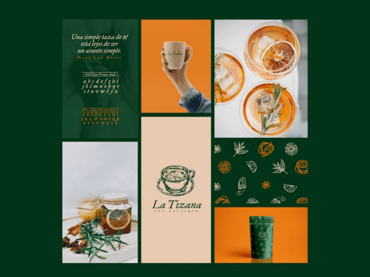 Cover image for LA TIZANA Tea Boutique | Brand Design