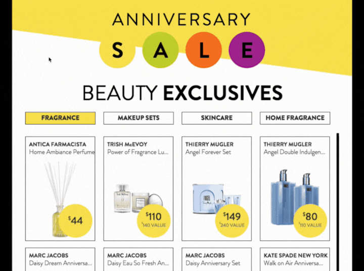 Cover image for Nordstrom Anniversary | Digital Screen Signage