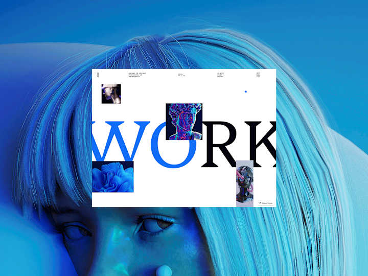 Cover image for INKY - Portfolio Template for 3D Artist, Photographers and Desig