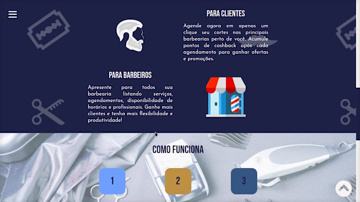 Cover image for Web app for Barbershop clients and admins