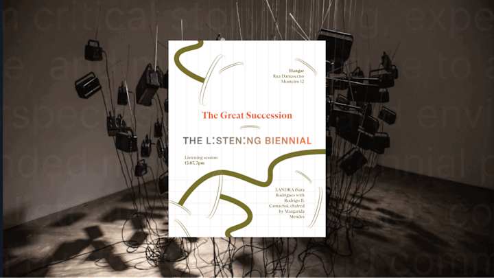 Cover image for The Listening Biennial / Series of Posters :: Behance