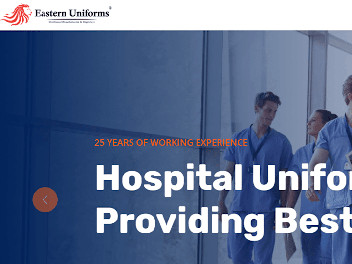 Cover image for Eastern Uniforms Offical Website