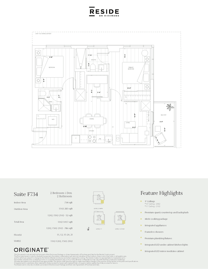 Cover image for Reside on Richmond | Floor Plans Design