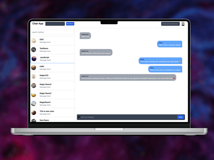 Cover image for Real-time Chat Application