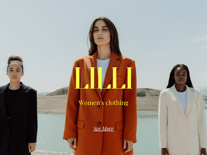 Cover image for Clothing website