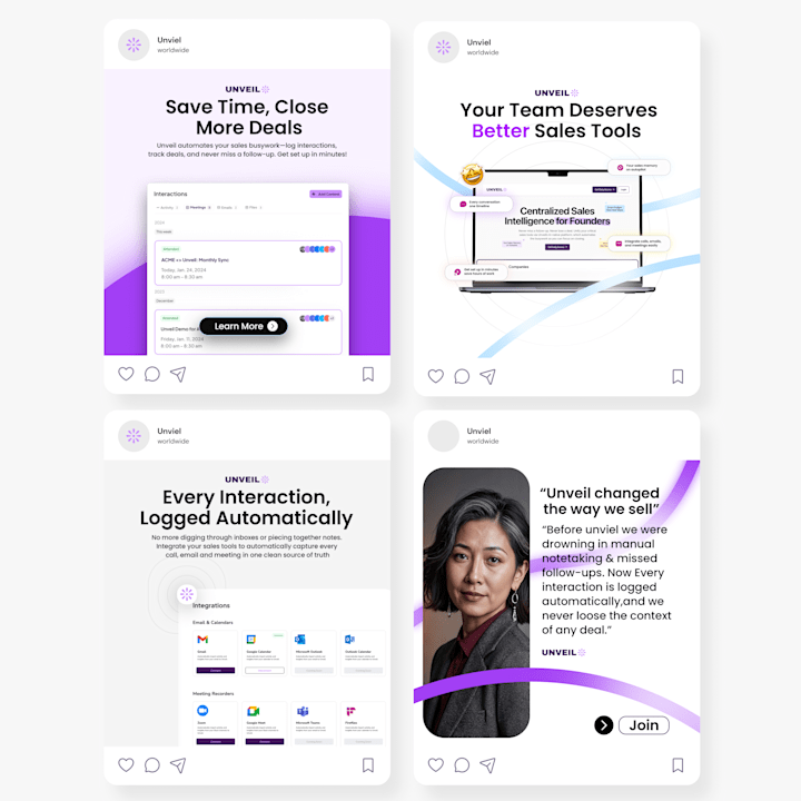 Cover image for Ads And Social Media Designs For B2B SaaS