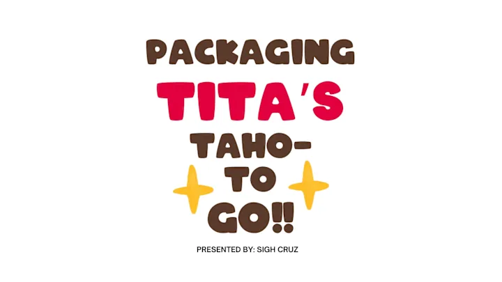Cover image for Packaging: Tita's Taho-To-Go!