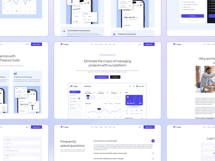 Cover image for Prodigy - Fintech | UX/UI Web and Webflow Development