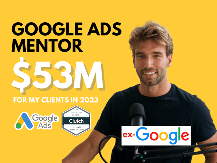 Cover image for I Will Be Your Expert Google Ads Mentor