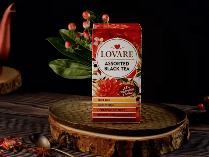 Cover image for LOVARE Assorted Tea stop motion