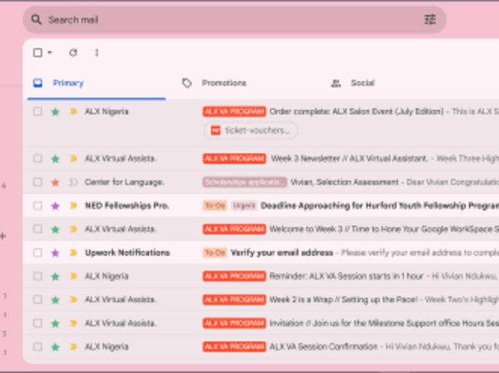 Cover image for Gmail Inbox Management
