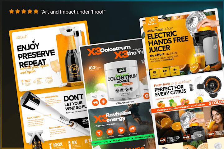 Cover image for Amazon Premium A+ Content EBC Design 