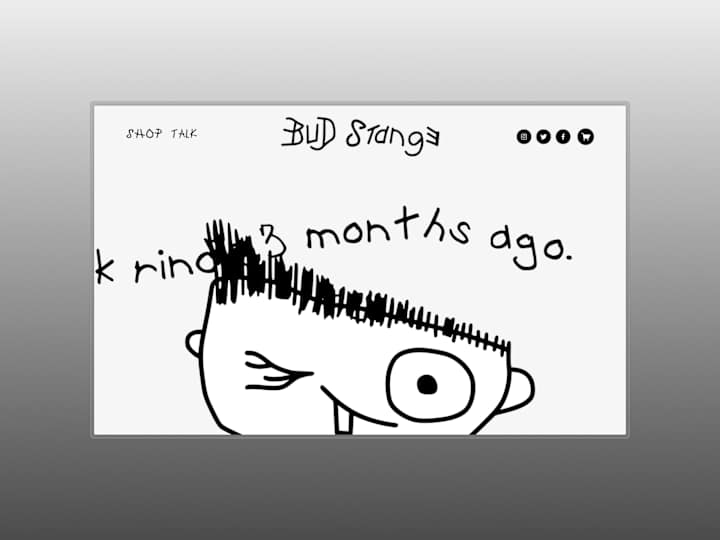 Cover image for Bud Stange Squarespace Website