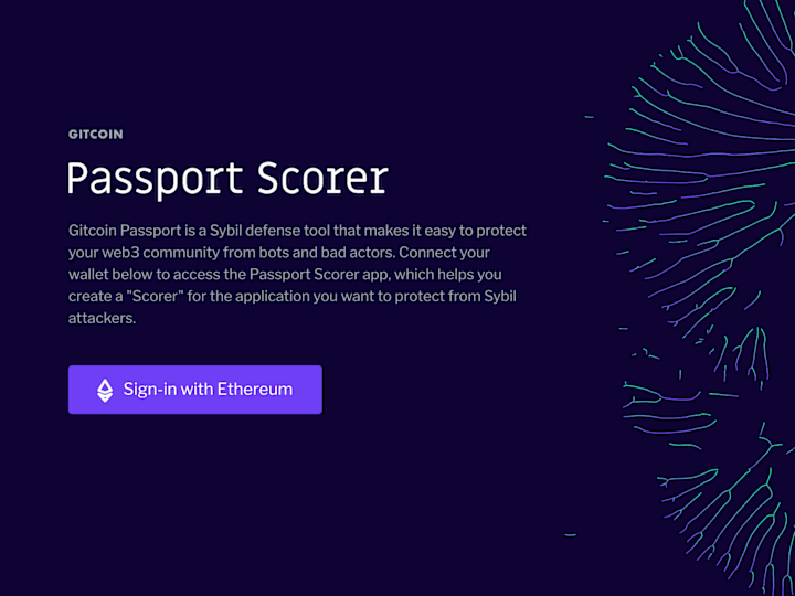 Cover image for Gitcoin Passport Scorer