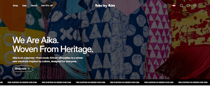 Cover image for Bububyaika: A High-Fashion E-commerce Site in Framer