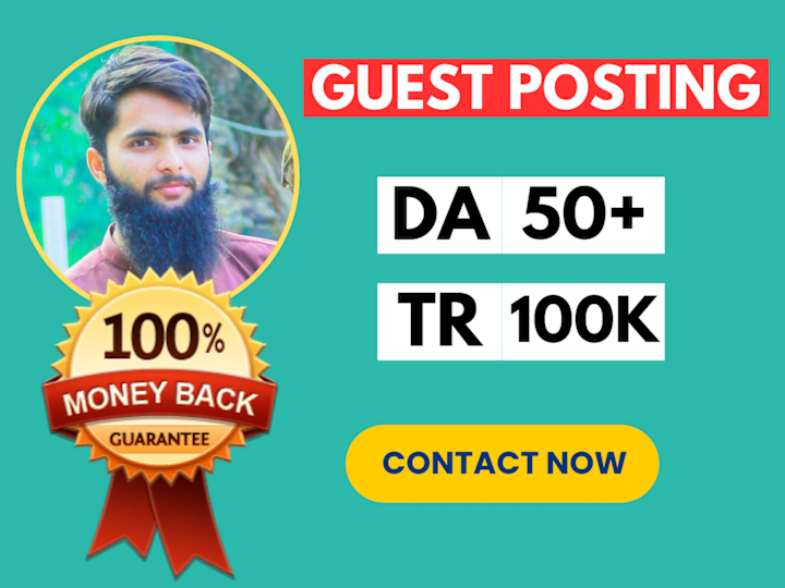 Cover image for I Will Provide Guest Posting Services