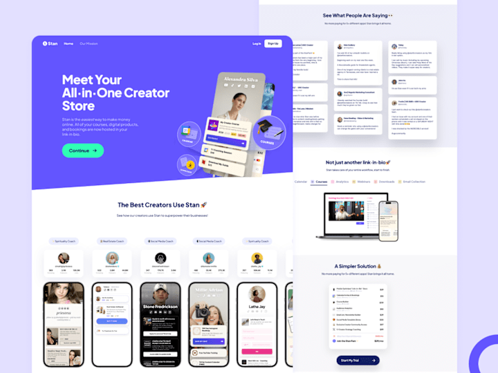 Cover image for Stan Store | B2B Dashboard Design