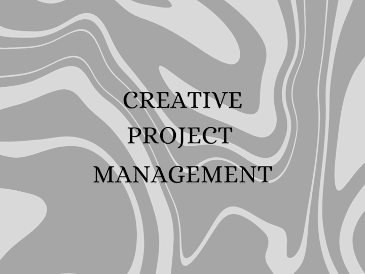 Cover image for Creative Project Management