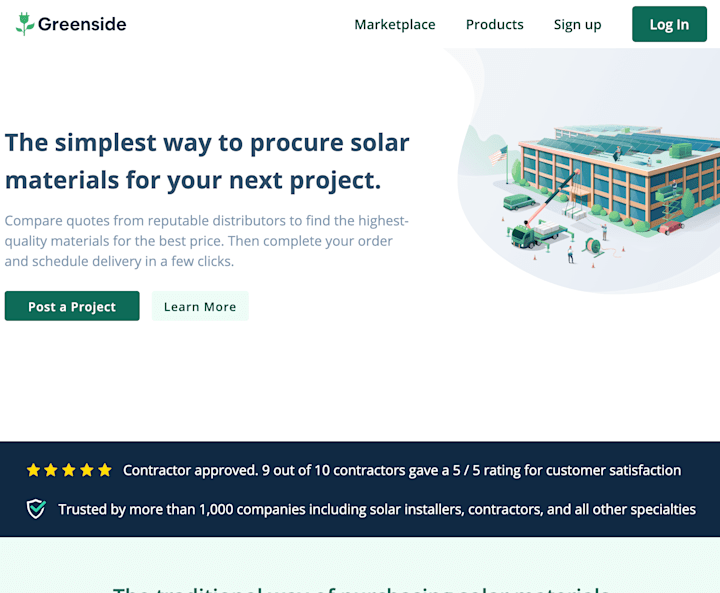 Cover image for Greenside Energy's Landing Page