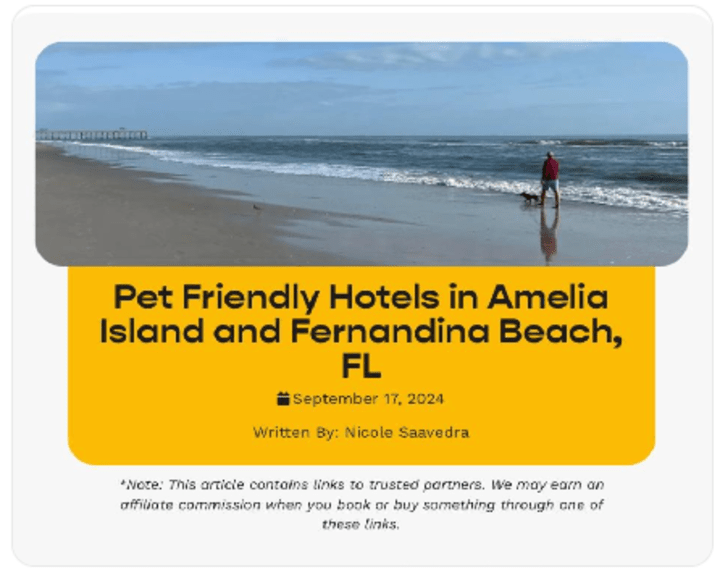 Cover image for Pet-Friendly Hotels Article for Jet Set Pets