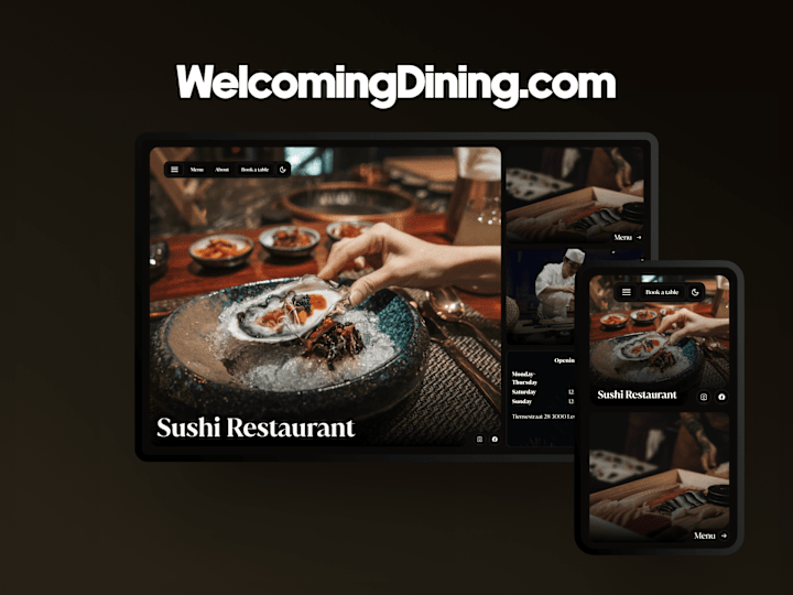 Cover image for Welcoming Dining