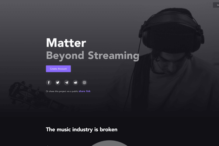 Cover image for Matter.online