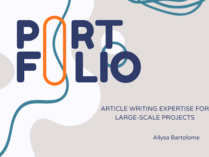 Cover image for Article Writing Expertise for Large-Scale Projects