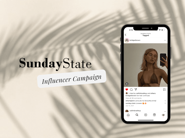 Cover image for Sunday State Swimwear's Influencer Campaign