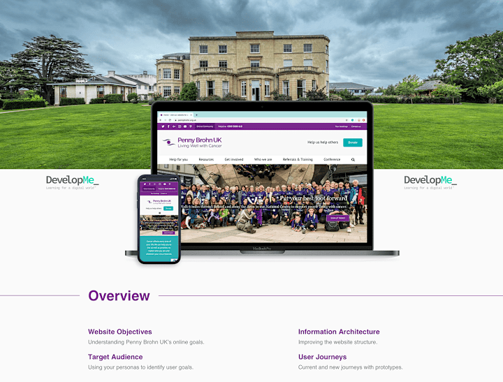 Cover image for Penny Brohn - UX case study