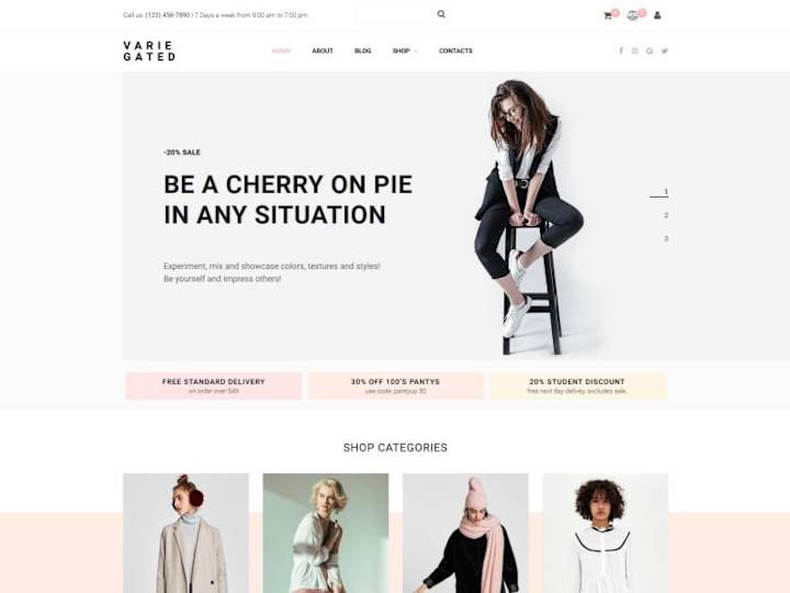Cover image for Website Development for a Fashion Boutique