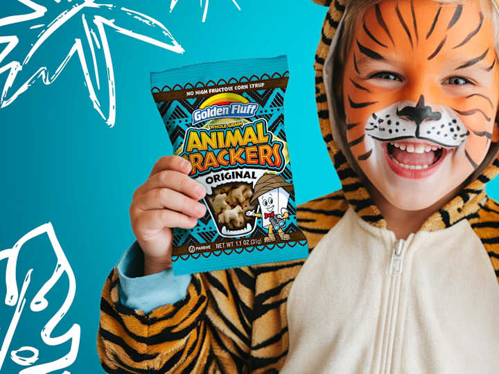 Cover image for Whole Grain Animal Crackers: Snacks for Children