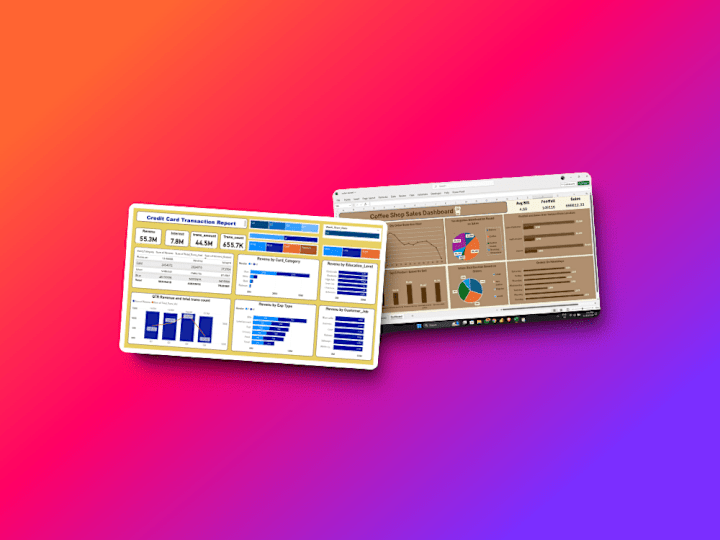 Cover image for Power BI Dashboard & Report Creation