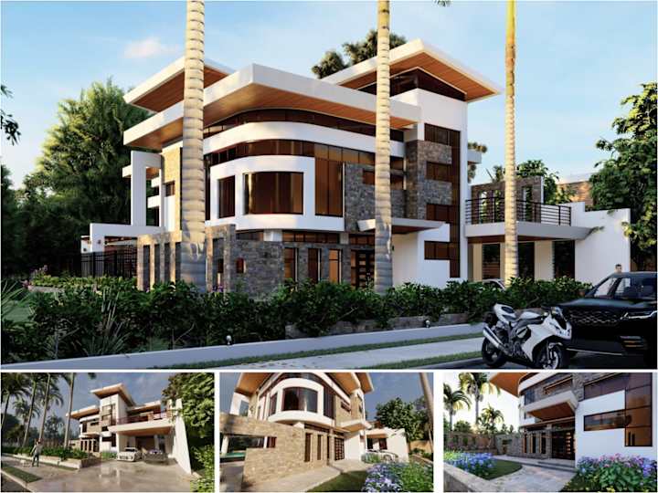 Cover image for Architectural Exterior  Rendering 