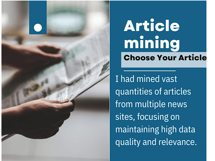 Cover image for Comprehensive Article Mining