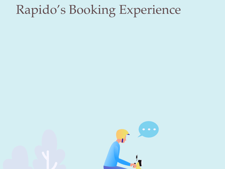 Cover image for Rapido's booking experience