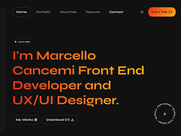 Cover image for Creating a Portfolio Website Design