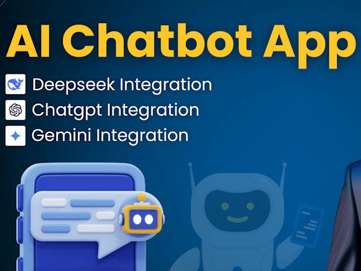 Cover image for Develop a Chatbot Application with ChatGPT, Gemini, DeepSeek AI