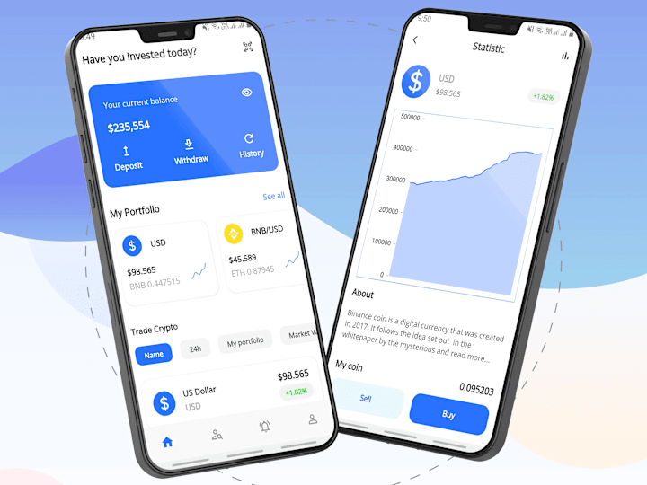 Cover image for Crypto Trading Android App