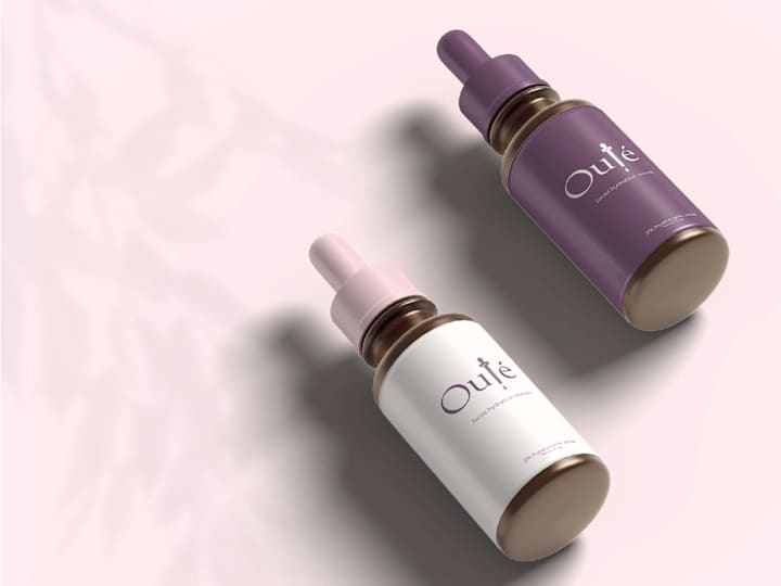 Cover image for Oulé Facial Serum Brand Design 