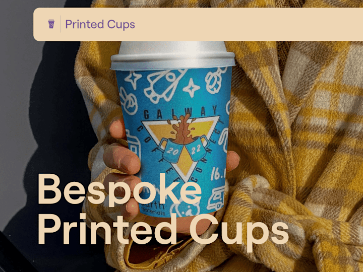 Cover image for Printed Cups- Wordpress website 