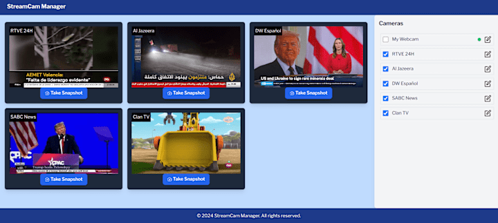 Cover image for CamerasStream: Angular Streaming App