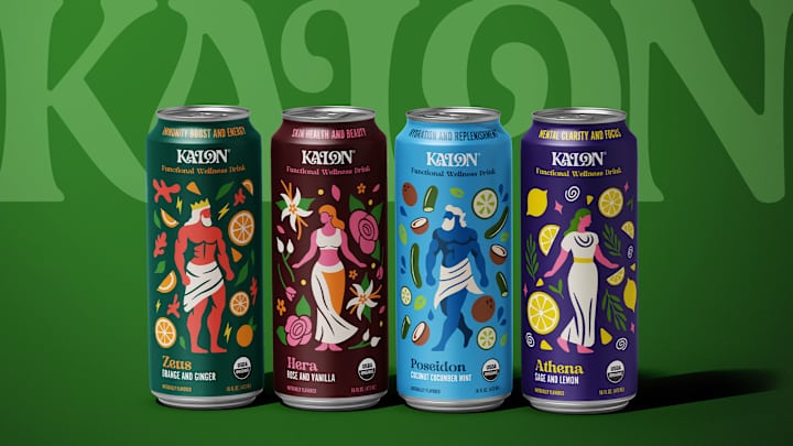 Cover image for KALON - Wellness Drink | Branding