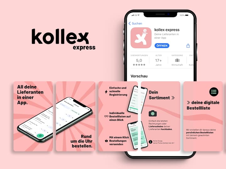 Cover image for kollex express MVP Order App
