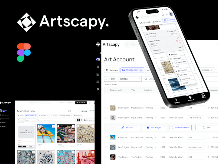 Cover image for 
Artscapy - Dashboard & CMS